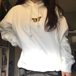 brandy melville butterfly hoodie